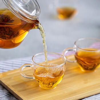 雅集茶具透明耐热玻璃泡茶壶带过滤茶水分离玻璃茶壶550ml茶具泡茶壶 商品图2