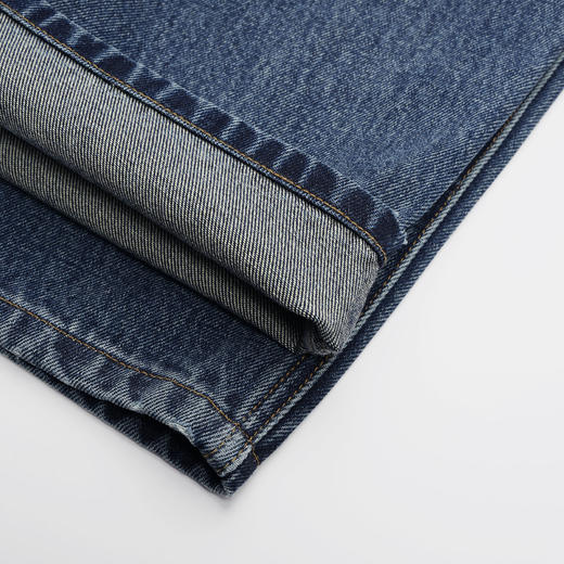 ROMI STUDIO“Cozy Design" 高比例棉重磅水洗直筒牛仔裤23AWN1287 商品图1