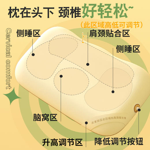 和正颈椎高低枕HZ-PW-1 商品图8