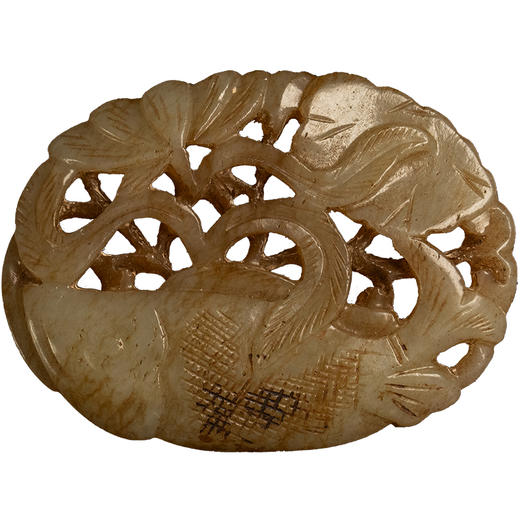 清 玉雕连年有余帽正 商品图5