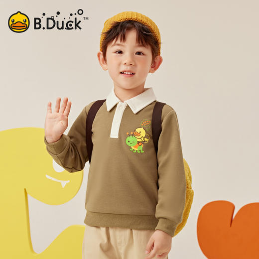 B.Duck小黄鸭童装春秋卫衣90-130 BYF3508921 商品图3