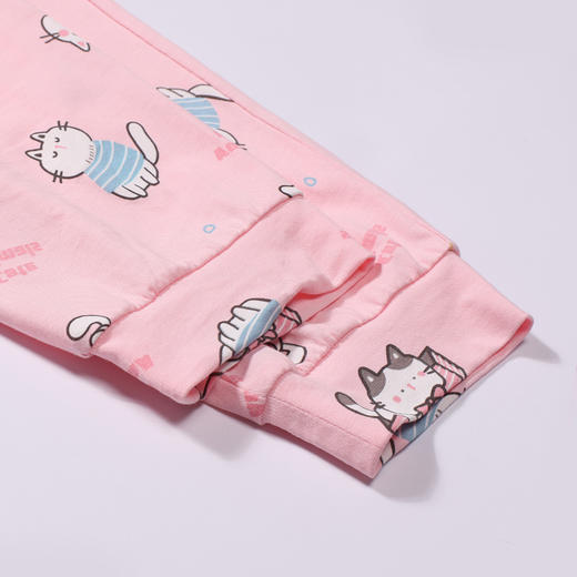 都市丽人眯雅佳睡衣超值精选长袖26支纯棉单面薄童装棉质长袖套装JHT2C8 商品图10