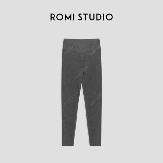 ROMI STUDIO“轻盈锁温” 高腰收腹瘦腿3D立体加绒瑜伽裤 23AWK1183 商品图2
