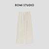 ROMI STUDIO“软糯羊毛”腔调穿搭醋酸羊毛混纺阔腿休闲裤23AWK1271 商品缩略图0