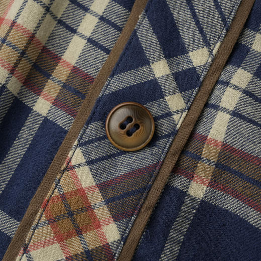 ROMI STUDIO“纽约系列”100%棉美式复古撞色格纹拼接半裙24SSQ071 商品图2