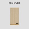 ROMI STUDIO“棕标系列”美丽诺羊毛羊绒混纺亲肤柔软围巾 23AWS465 商品缩略图0