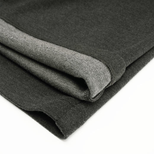 ROMI STUDIO“法式侘寂”醋酸羊毛混纺亲肤高腰直筒卫裤23AWK1084 商品图4