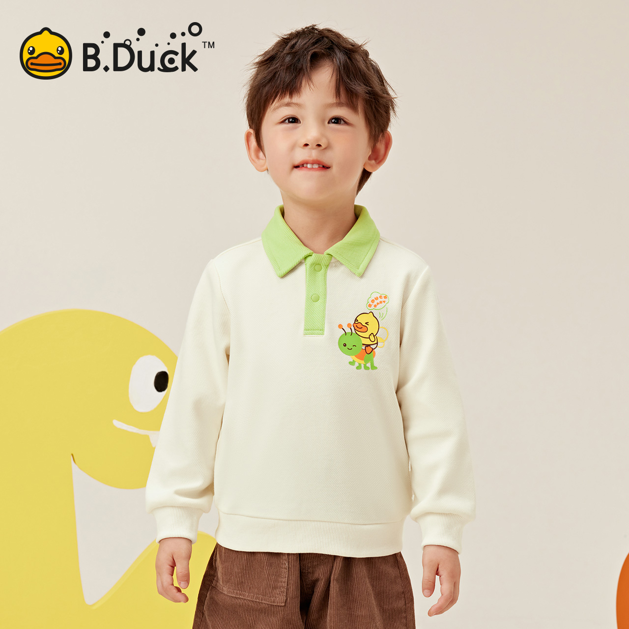 B.Duck小黄鸭童装春秋卫衣90-130 BYF3508921