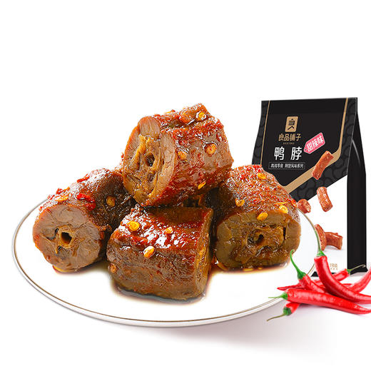 【武汉】良品铺子甜辣鸭脖190g/袋 商品图0