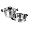 艾铂赫IBOH蒸膳美不锈钢双层蒸锅H1079（26CM） 商品缩略图0