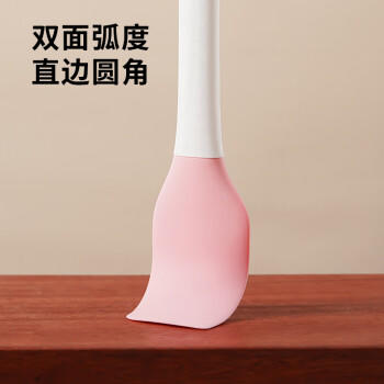 展艺烘焙工具胶刮刀硅胶刷耐高温烘焙奶油刮板抹刀雪花酥蛋糕工具露营 商品图0