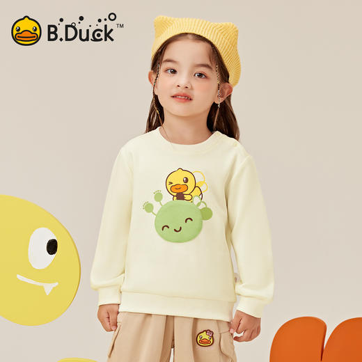 B.Duck小黄鸭童装春秋卫衣90-130 BYF3508916 商品图2