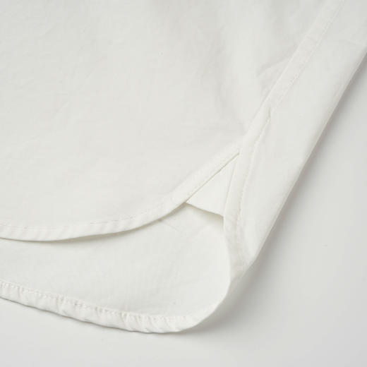 ROMI STUDIO “中式美学” 100%长绒棉磨毛A字宽松立领衬衣24SST138 商品图3