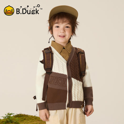 B.Duck小黄鸭童装春秋针织衫105-150 BF3512909 商品图3