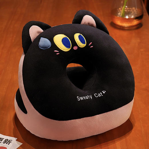 【抱抱猫系列v型午睡枕】午睡枕办公室午睡神器小学生教室午休趴在桌上睡觉抱枕儿童趴睡枕，坡面加高设计，抬高头部颈不酸痛。ry 商品图10