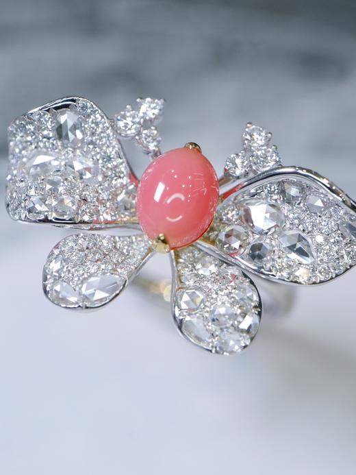 1.19ct 4g 海螺珠戒指 商品图1