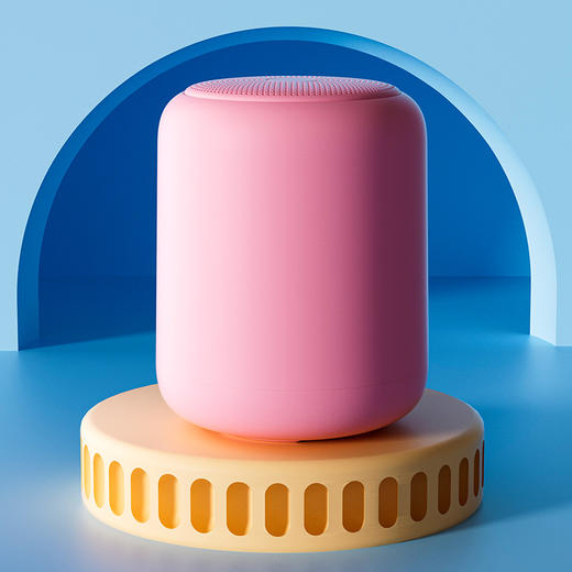 【梦幻新声！点亮你的少女心】咖非音渐变色蓝牙插卡音响家用无线音箱便携迷你户外防水重低音炮，360°环听盛宴 每个角落都有好声音。ry 商品图7