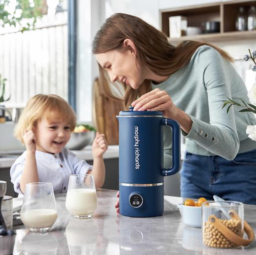 杞冠臻选 | 摩飞 破壁豆浆机 600ML 轻奢蓝 椰奶白 英伦红  MR8200 商品图2