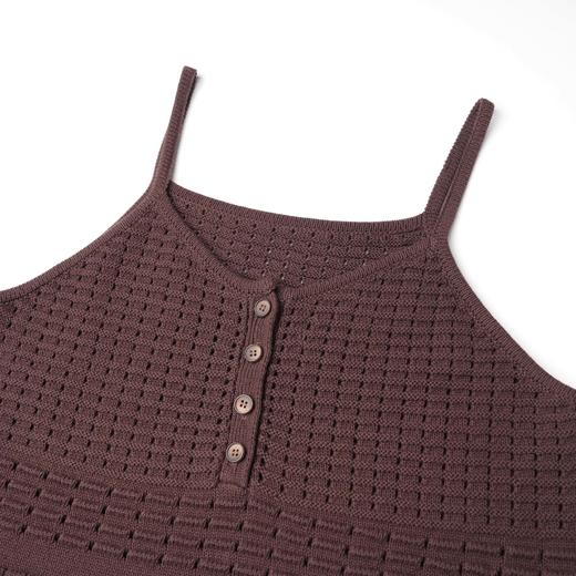 ROMI STUDIO“亨利经典”7针100%绵亨利领单边令士吊带背心422A7090 商品图1