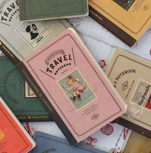 本子事多复古怀旧旅行手帐空白替芯 商品图1