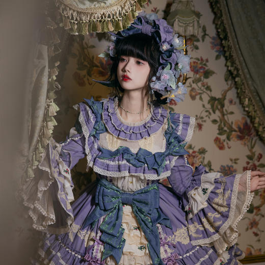【现货】条纹格命 蕾丝庄园 古典玩偶 Lolita 商品图1