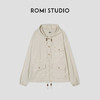 ROMI STUDIO“美式假日”竹节棉肌理纹路洗水抽绳连帽卫衣 431V6023 商品缩略图0