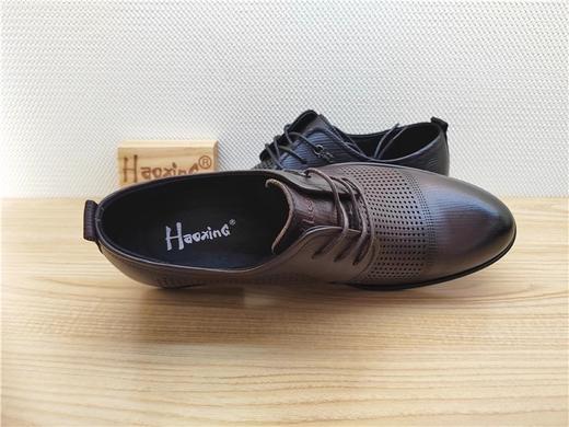 豪行夏季新款12274209真皮打孔商务休闲男鞋凉鞋皮鞋 商品图2