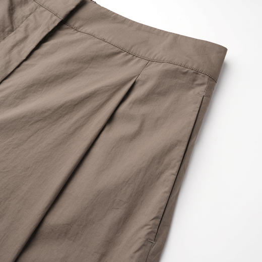 ROMI STUDIO "自由力量" 100%高支棉纸感轻薄直筒休闲裤24SSK701 商品图1