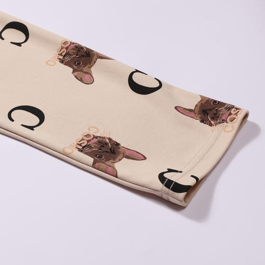 都市丽人睡衣好睡好眠长袖家居服40支CVC双面薄女士棉质套装LHT1L2 商品图5