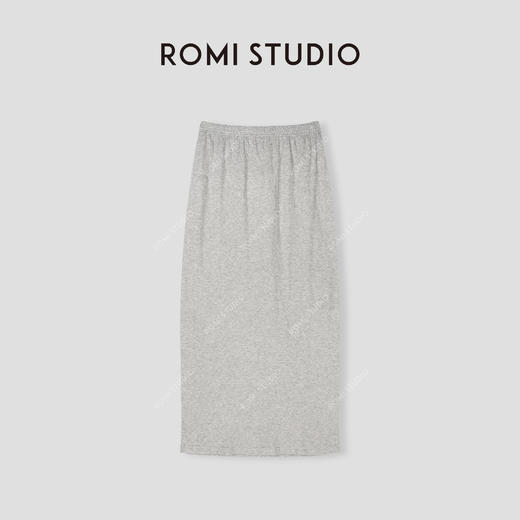 ROMI STUDIO “格雷高知” 高克重100%婴儿棉松紧宽松半裙 24SSQ648 商品图2