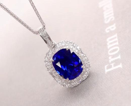 2.7ct 蓝宝石吊坠 商品图3