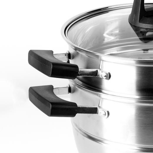 艾铂赫IBOH蒸膳美不锈钢双层蒸锅H1079（26CM） 商品图9