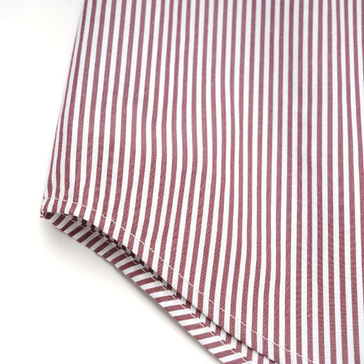 ROMI STUDIO“quiet luxury”100%棉腔调穿搭红白条纹衬衣 23AWT144 商品图3