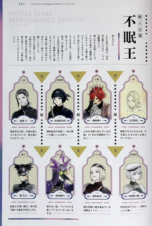 【中商原版】JACKJEANNE游戏公式资料集 日文原版 ジャックジャンヌ Complete Collection sui ishida works 商品图7