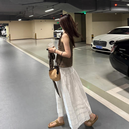 ROMI STUDIO “托斯卡纳的宁静” 60s100%长绒棉酵洗半裙 24SSD547 商品图2