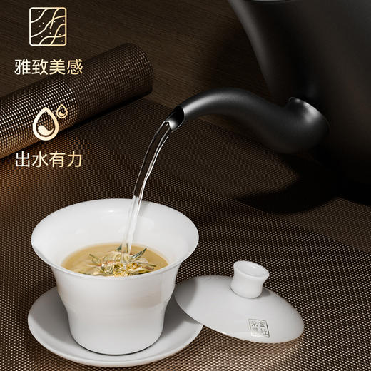 金灶R9茶台烧水壶一体嵌入式新款手柄自动上水泡茶专用电热水壶 商品图4