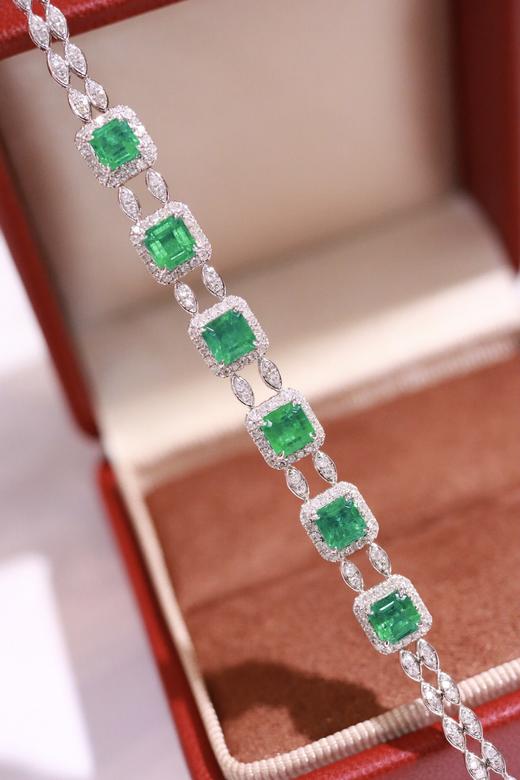 2.75ct 祖母绿手链 商品图0