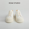 ROMI STUDIO【高品质】厚底系带百搭休闲圆头耐磨小白鞋S3111 商品缩略图2