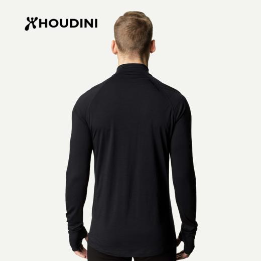 HOUDINI胡丁尼 Desoli 迪索丽 男户外保暖半拉链羊毛长袖打底衫840039 商品图2