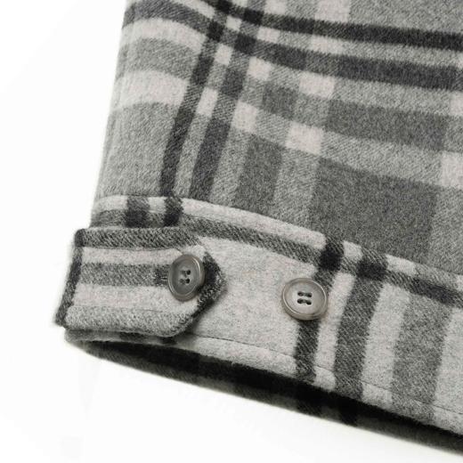 ROMI STUDIO“格雷系列”腔调穿搭羊毛混纺双面呢大衣外套23AWW952 商品图2