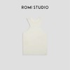 ROMI STUDIO“立体剪裁” 小众设计简约罗纹工字无袖吊带背心 M3829 商品缩略图3