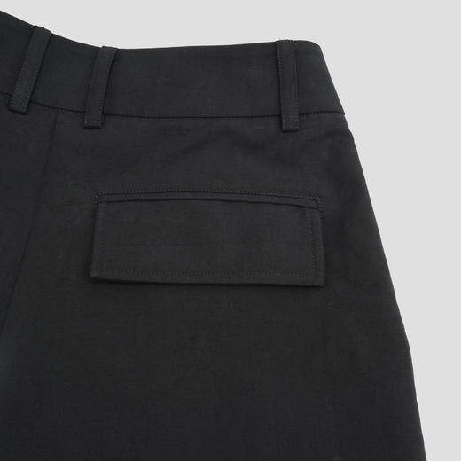 ROMI STUDIO“禅意静奢”100%棉高腰廓形简约亲肤百搭长裤23AWK1108 商品图3