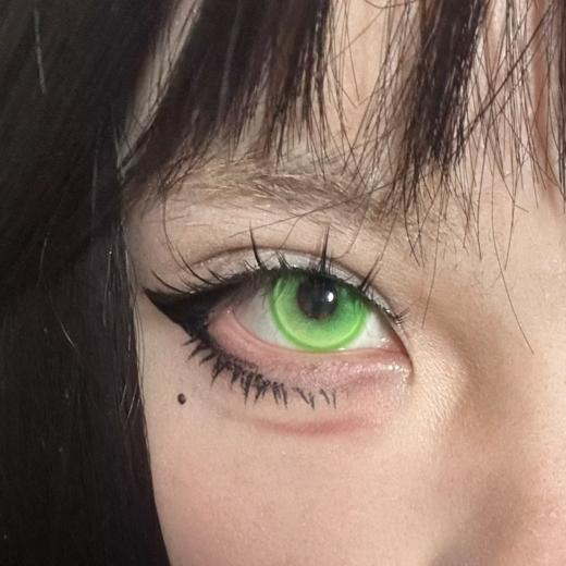 woolilens日抛 cos片 蓝海冰钻/碎梦歌姬/极乐伊甸/耳语者/忏悔录/好运疯子/狂笑人偶 14.2mm 一盒两片 商品图9