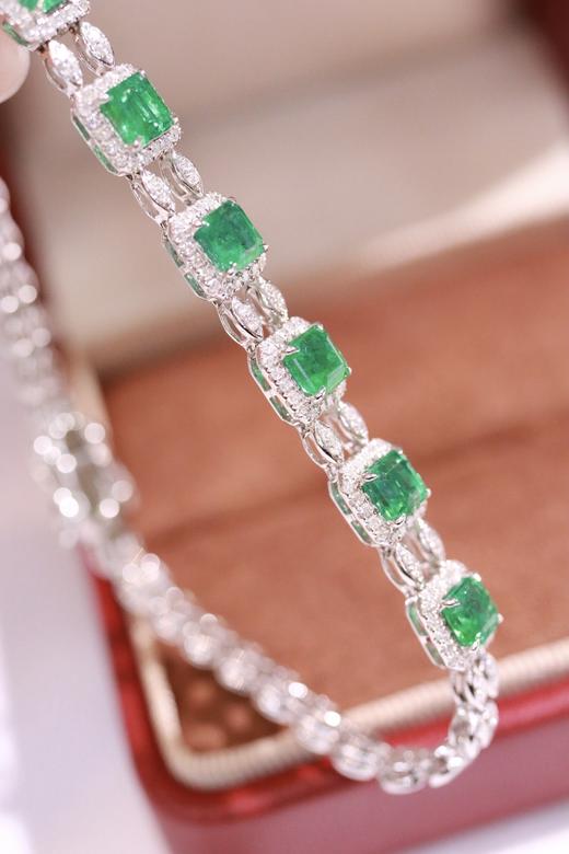 2.75ct 祖母绿手链 商品图1