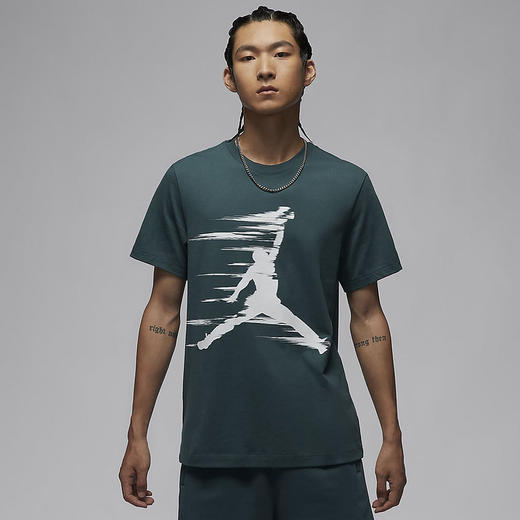 Nike/耐克JORDAN男子运动休闲飞人印花短袖T恤FZ1920-366 商品图0