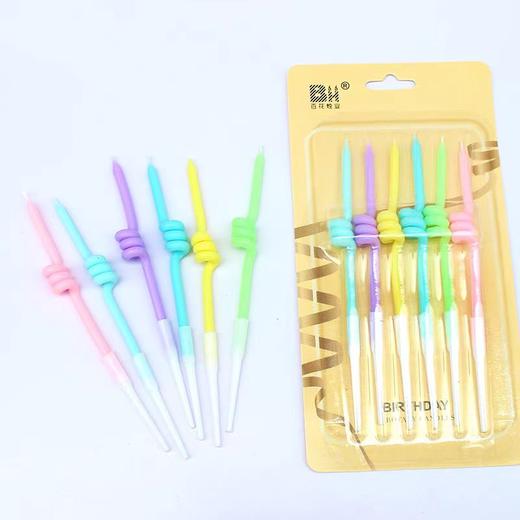 「生日周边配件」彩色弹簧蜡烛 商品图0