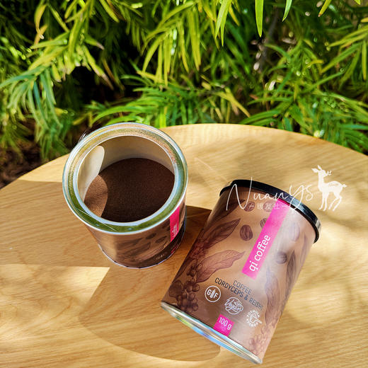 【提高能量 提升专注力 建脾胃 有益心皿管】虫草&灵芝咖啡 100g 安能聚 捷克  有效期到26年11月 商品图2