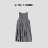 ROMI STUDIO“心绪共鸣” 100%亚麻酵洗磨毛肌理感无袖背心422B5007 商品缩略图0