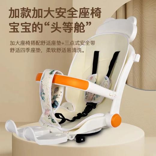 暑期出行爆款遛娃神器手推车可坐可躺儿童溜娃轻便可折叠双向四轮推车轻便折叠婴儿车 商品图5