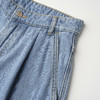 ROMI STUDIO“冰感牛仔”100棉纹理感洗水宽松直筒牛仔裤24SSF134 商品缩略图1